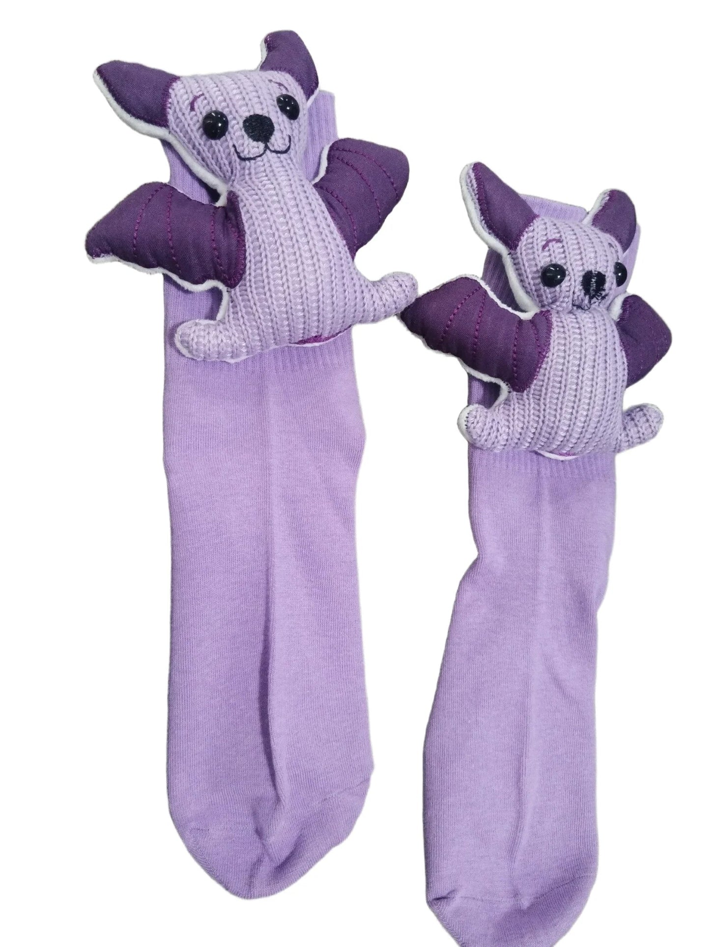 Fluffy 3D Ear Knit Animal Socks – Cute Winter Gift for Women, Teens & Kids