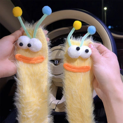 Fluffy Monster Coral Fleece Socks – Cozy Winter Sleep Socks & Cute Christmas Gift